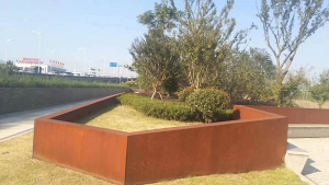 桐乡耐候钢挡土墙